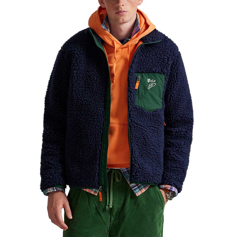 Polo Ralph Lauren Logo Pile Fleece Jacket image number 0